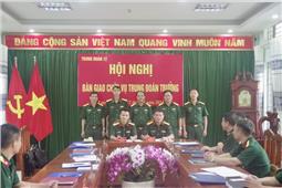 Bàn giao chức vụ Trung đoàn trưởng Trung đoàn 12